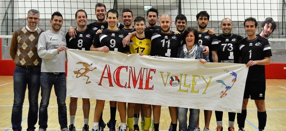 La formazione dell'Acme Tridentum Volley